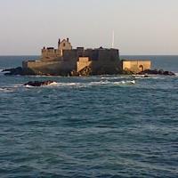 le Fort National, marée haute